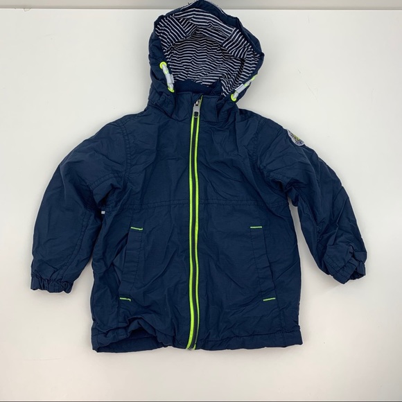 H&M Boys Jacket with Hood Blue Size 2-3 Years - Picture 1 of 9